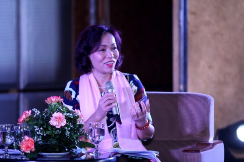 Bà Hà Thu Thanh – Chủ tịch HNEW đề cao Đạo đức kinh doanh của mỗi doanh nghiệp trong thời kỳ hội nhập. 
