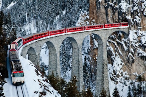 Landwasser Viaduct tại Thụy Sĩ
