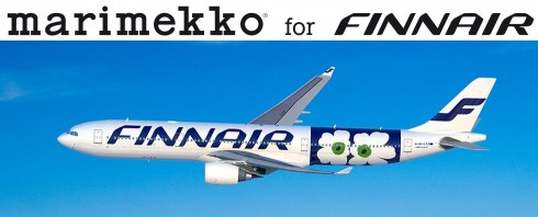 thương hiệu thời trang Marrimekko - Finnair airway - elle vietnam
