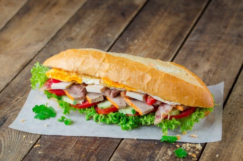 Bánh mì hương vị Việt Nam hấp dẫn 