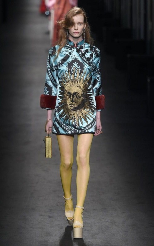 Một mẫu thiết kế mang phong cách hội hoạ phục hưng từ Gucci