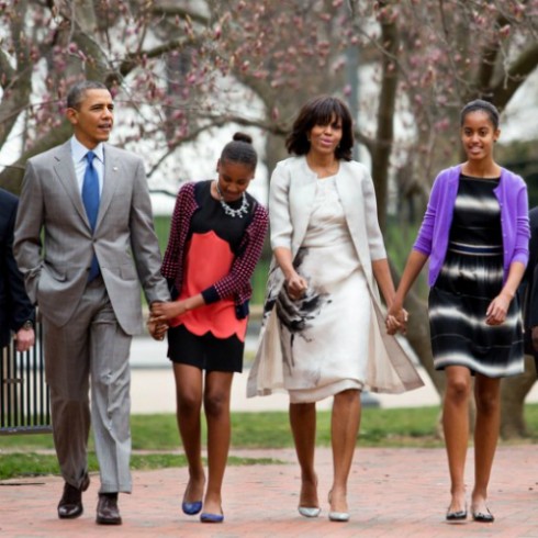 Hình ảnh tuyệt đẹp của gia đình vị tổng thống quyền lực nhất nước Mỹ