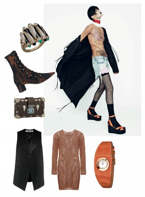 Phong cách thời trang: Glam Punk - ELLE.VN