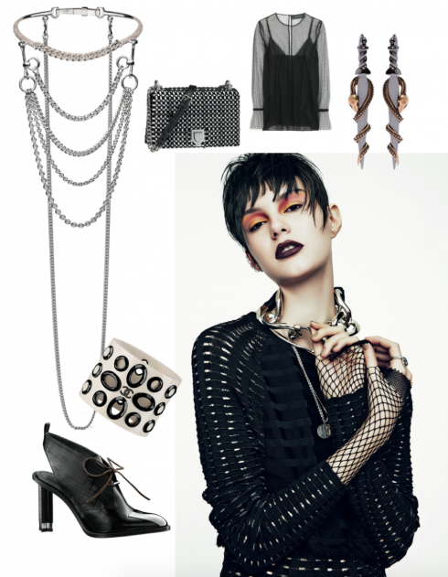 Phong cách thời trang: Glam Punk - ELLE.VN