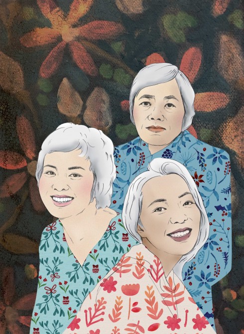 Ảnh minh họa (từ trái qua):  Đạo diễn Đặng Thái Huyền, Phạm Nhuệ Giang, Nguyễn Hoàng Điệp