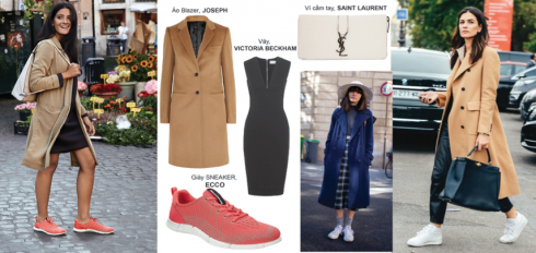 Phối sneaker với nhiều layer