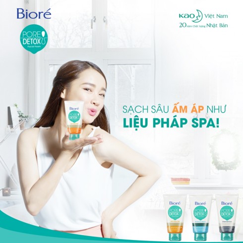 Bộ ba sản phẩm Bioré Pore Detox đang là giải pháp tối ưu cho bạn gái hiện đại