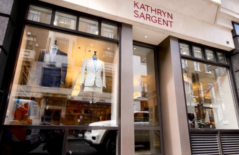 Cửa hàng của Kathryn tại 37 Savile Row