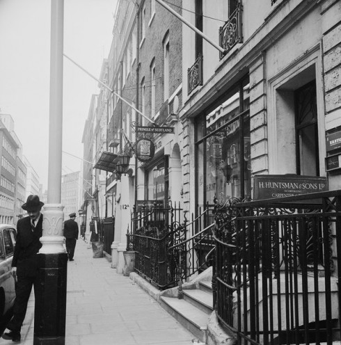 Savile Row của những năm 1960. 