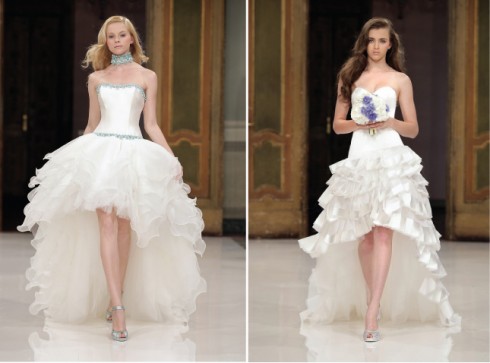 Gợi ý chọn váy cưới đẹp cho cô dâu có chiều cao khiêm tốn - ellevietnam 13