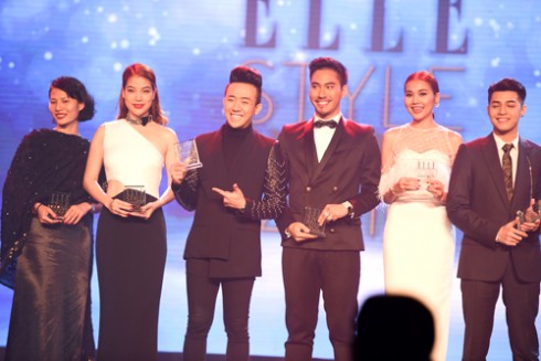 Truong Ngoc Anh - Kim Ly ELLE Style Awards Vietnam 2016 02
