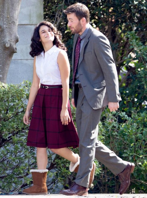 Chris Evans dang hen ho voi dien vien Jenny Slate – ellevn - 02