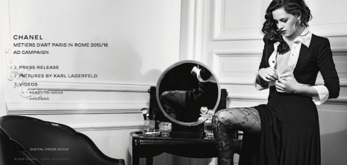 Kristen Stewart hóa minh tinh gợi cảm trong chiến dịch quảng bá BST Métiers d'art Paris in Rome -ellevietnam 01