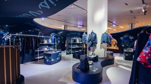 Cửa hàng pop-up chuyên bán đồ nam của Louis Vuitton