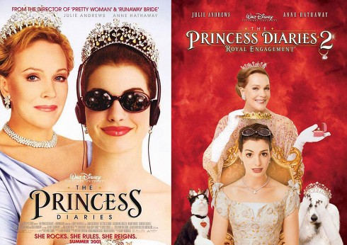 Poster phim Nhật Ký Công Chúa 1&2 (The Princess Diaries 1&2)