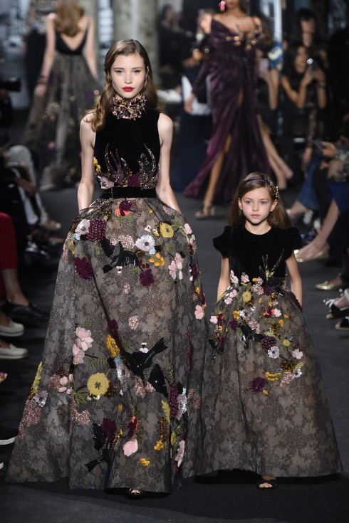 Thiết kế mẹ và bé trong BST của Elie Saab