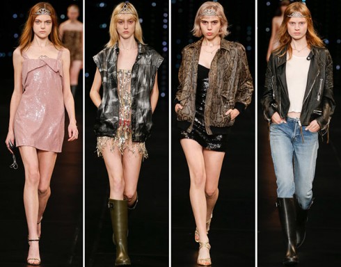 Saint Laurent SpringSummer 2016 Collection - Paris Fashion Week - 1