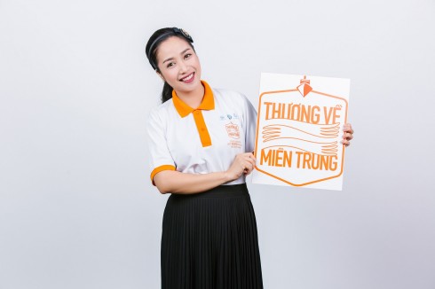 Ốc Thanh Vân tham gia chương trình " Thương về Miền Trung"