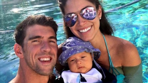 Gia đình nhỏ của Michael Phelps