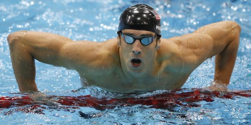 Michael Phelps - Vận động viên huyền thoại của làng bơi lội thế giới.