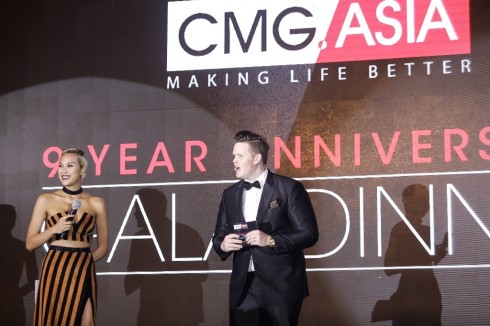 Đại tiệc kỷ niệm 9 năm của Tập đoàn CMG.ASIA - Đại tiệc của người nổi tiếng - lãnh đạo cmg.asia