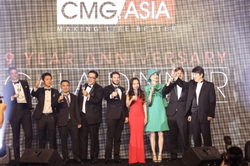 Đại tiệc kỷ niệm 9 năm của Tập đoàn CMG.ASIA - Đại tiệc của người nổi tiếng - lãnh đạo cmg.asia