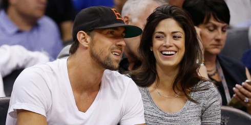 Hình ảnh đẹp của cặp đôi Michael Phelps - Nicole Johnson