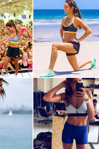 Tập thể hình cùng 18 ngôi sao Fitness trên Instagram