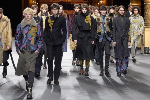 BST Thu-Đông 2016 dành cho nam giới của Dries Van Noten