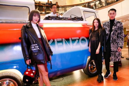Xe Cafe Kenzo xuất hiện đầy ấn tượng tại Saigon Centre
