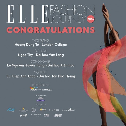 Giải chung cuộc ELLE Fashion Road Trip 2016