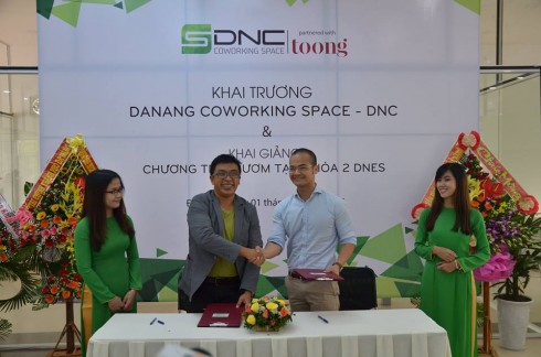 Vườn ươm doanh nghiệp Đà Nẵng và Toong chính thức hợp tác cho ra đời Không gian làm việc chung quy mô lớn nhất tại Đà Nẵng. 
