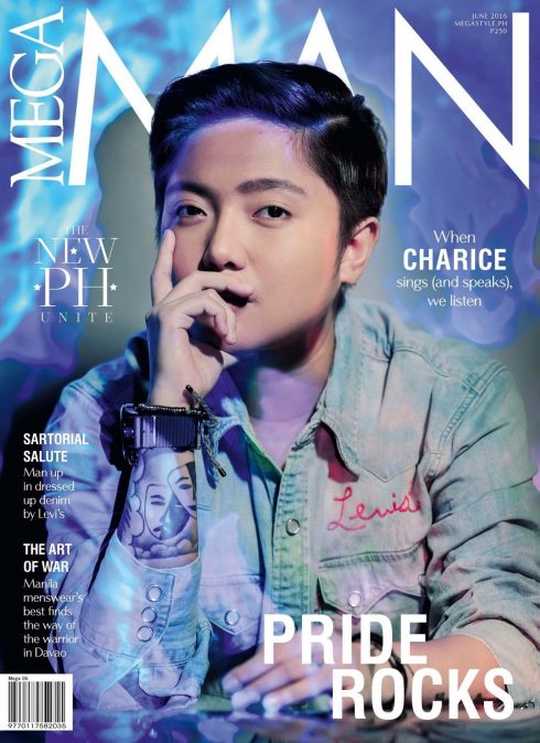 Hình ảnh nam tính của ca sĩ Charice Pempengco làm nhiều người rất shock. 