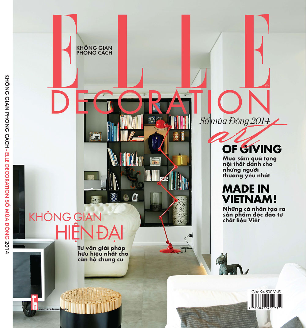 Bìa tạp chí ELLE Decoration.