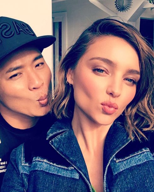 Hung Vanngo và Miranda Kerr