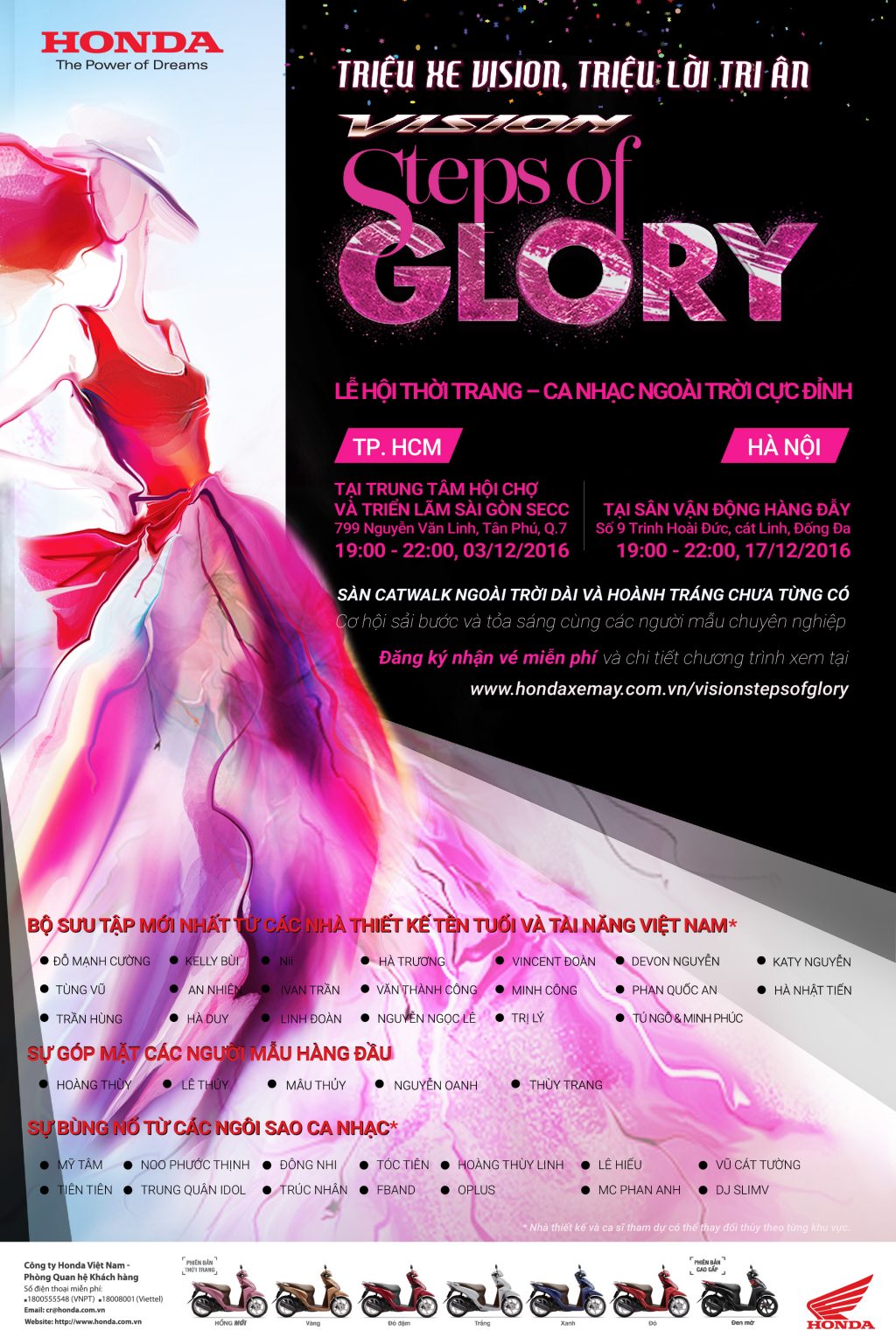 Sự kiện thời trang và âm nhạc ngoài trời VISION - Step of Glory - 07