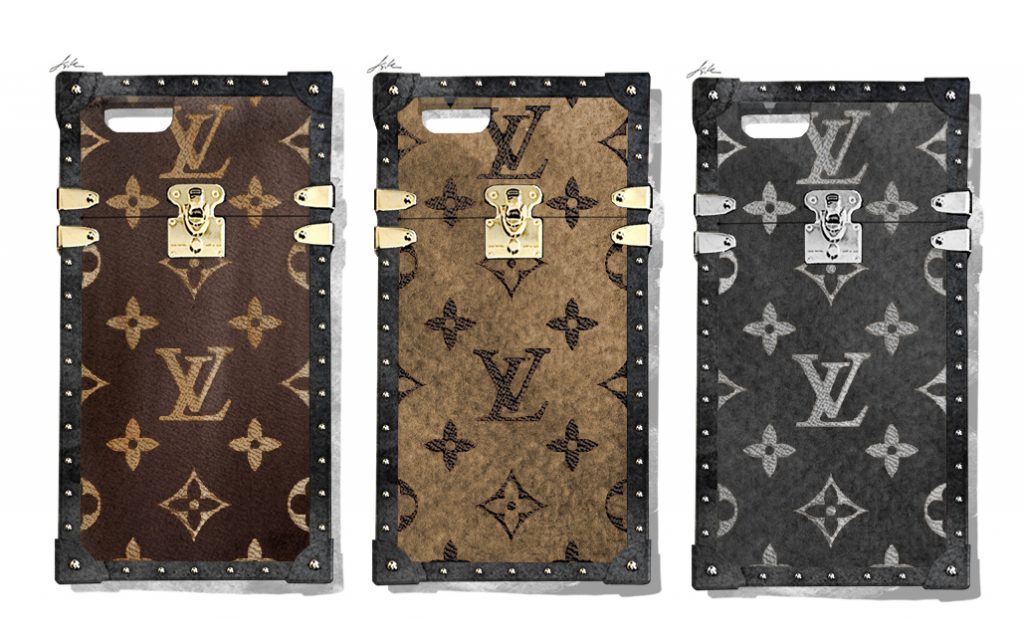 Ốp Case iphone của các hãng thời trang Petit Malle Louis Vuitton case - elle vn