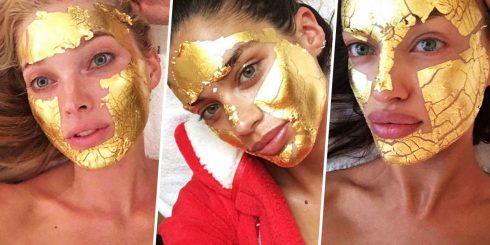 Khám phá mặt nạ vàng 24k - bí quyết mới của các sao Victoria's Secret ELLE VN