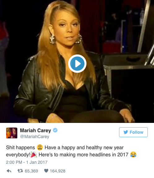 Mariah Carey - tiêu điểm âm nhạc mở màn năm 2017 ELLE VN