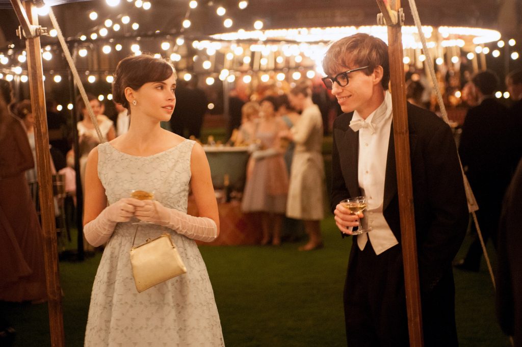 Nữ diễn viên Felicity Jones trong The Theory of Everything.