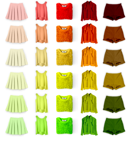 Cách phối màu quần áo phù hợp với từng sắc tố da