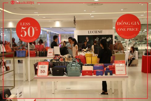 Những ưu đãi hấp dẫn chỉ có tại sự kiện The Sale - Takashimaya