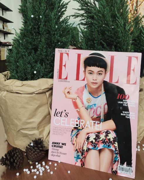 instagram@mau.thuy.50 - Cover ELLE Vietnam