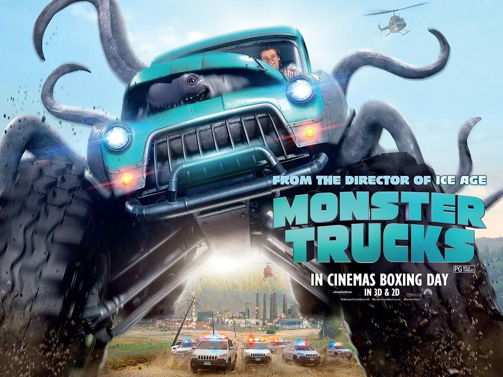 phim chiếu rạp Paramount - monster truck - elle vietnam