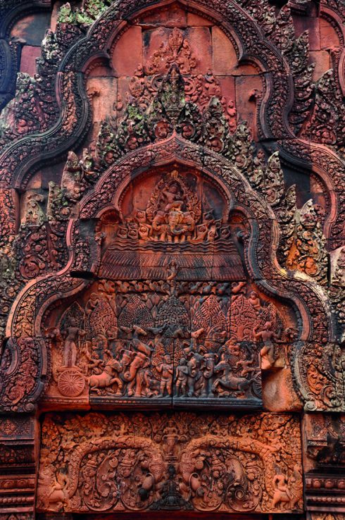 Tìm hiểu Quần thể Angkor Wat Tuyệt mỹ về điêu khắc ở đền Banteay Srey 1