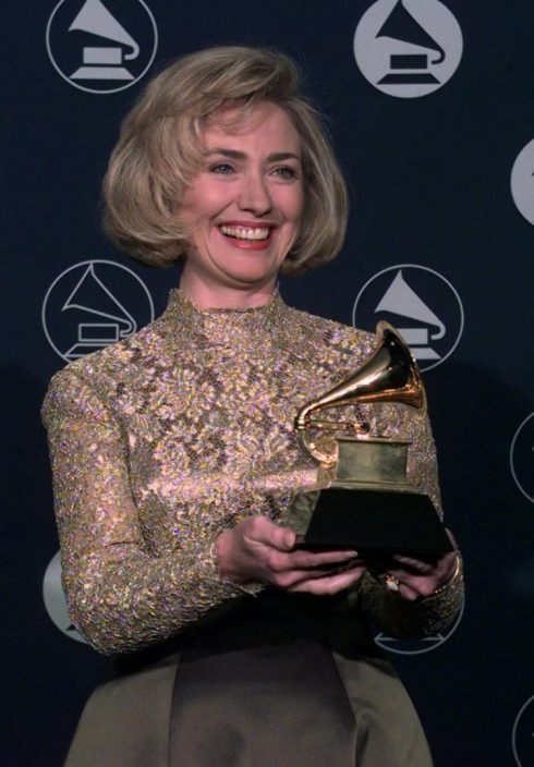 Hillary Clinton thắng giải Grammy