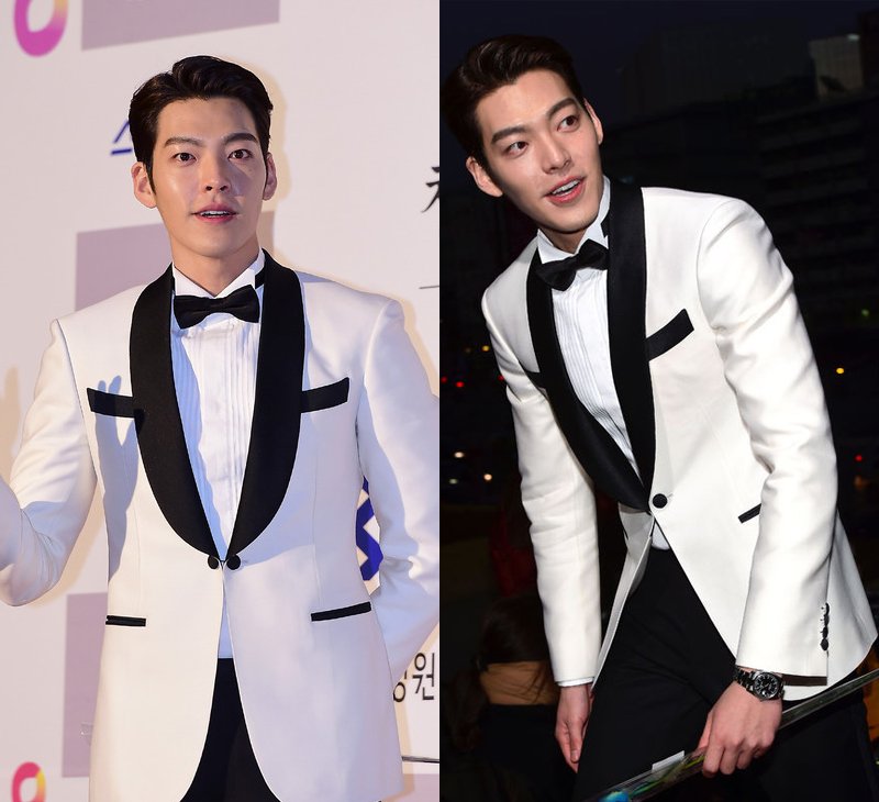 Kim Woo Bin mạnh mẽ lịch lãm khi diện vest trắng 