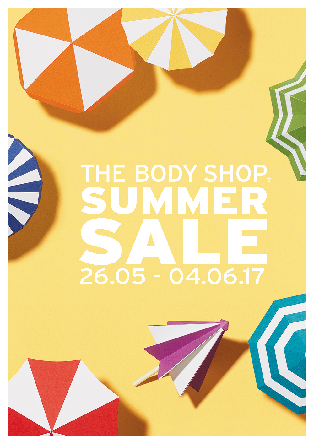 body shop summer sale