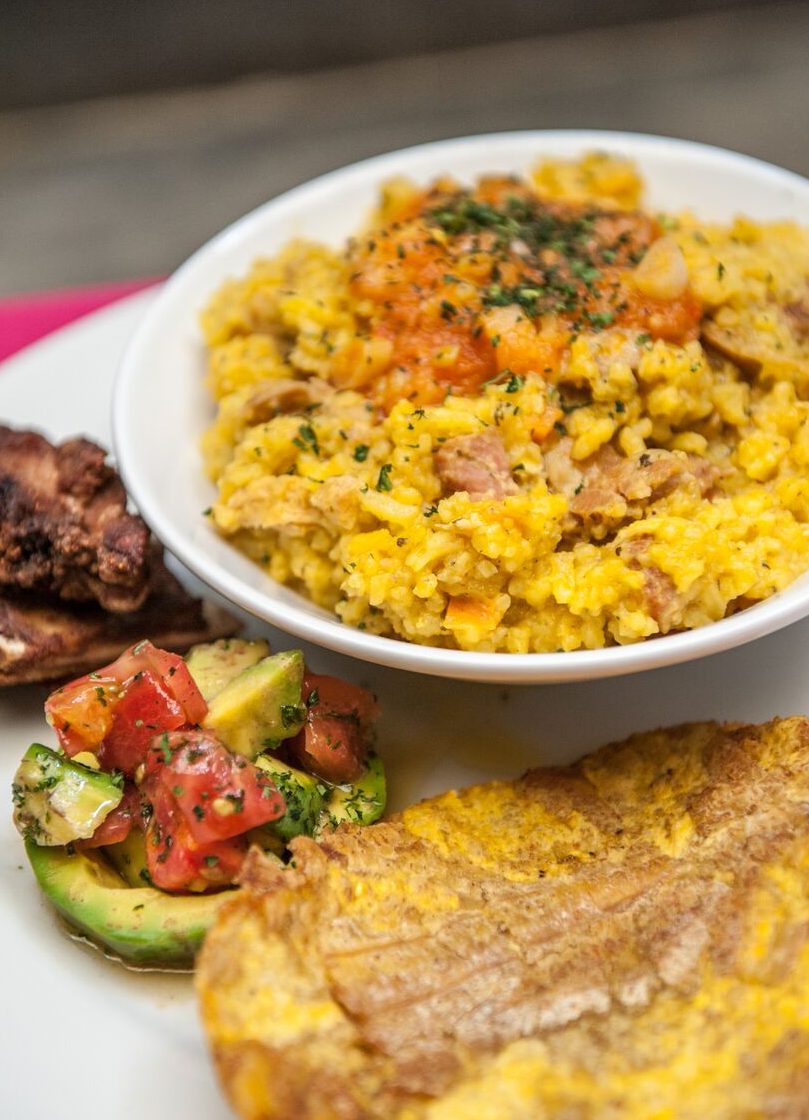 Món Arroz atollado el ringlette của Colombia.