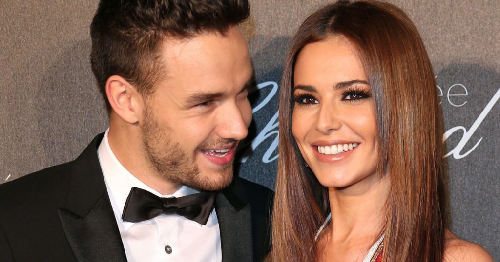 Liam Payne and Cheryl Cole